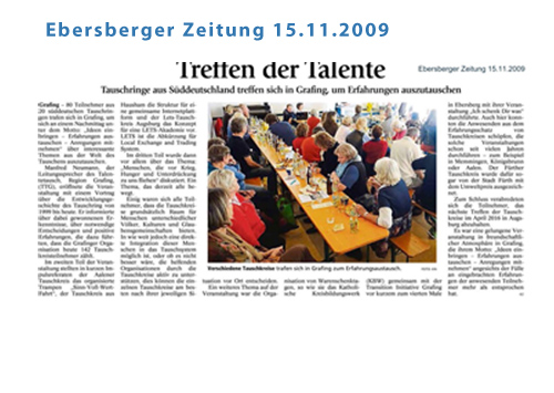Ebersberger Zeitung 15.11.2009