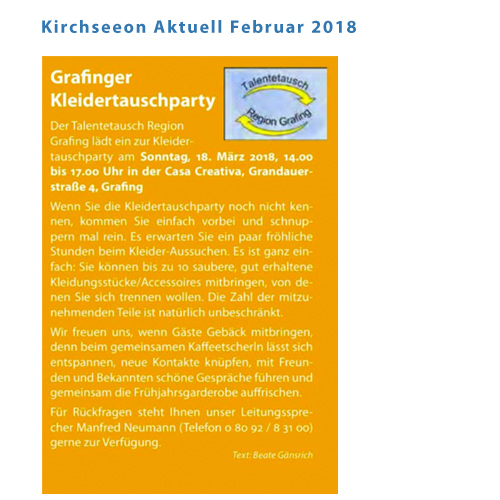 Kirchseeon Aktuell Februar 2018