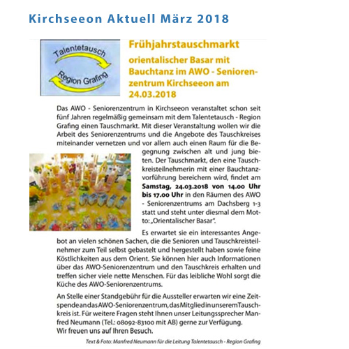 Kirchseeon Aktuell März 2018